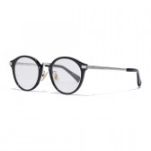Stussy Eyegear ARTHUR - Black-Silver : Clear