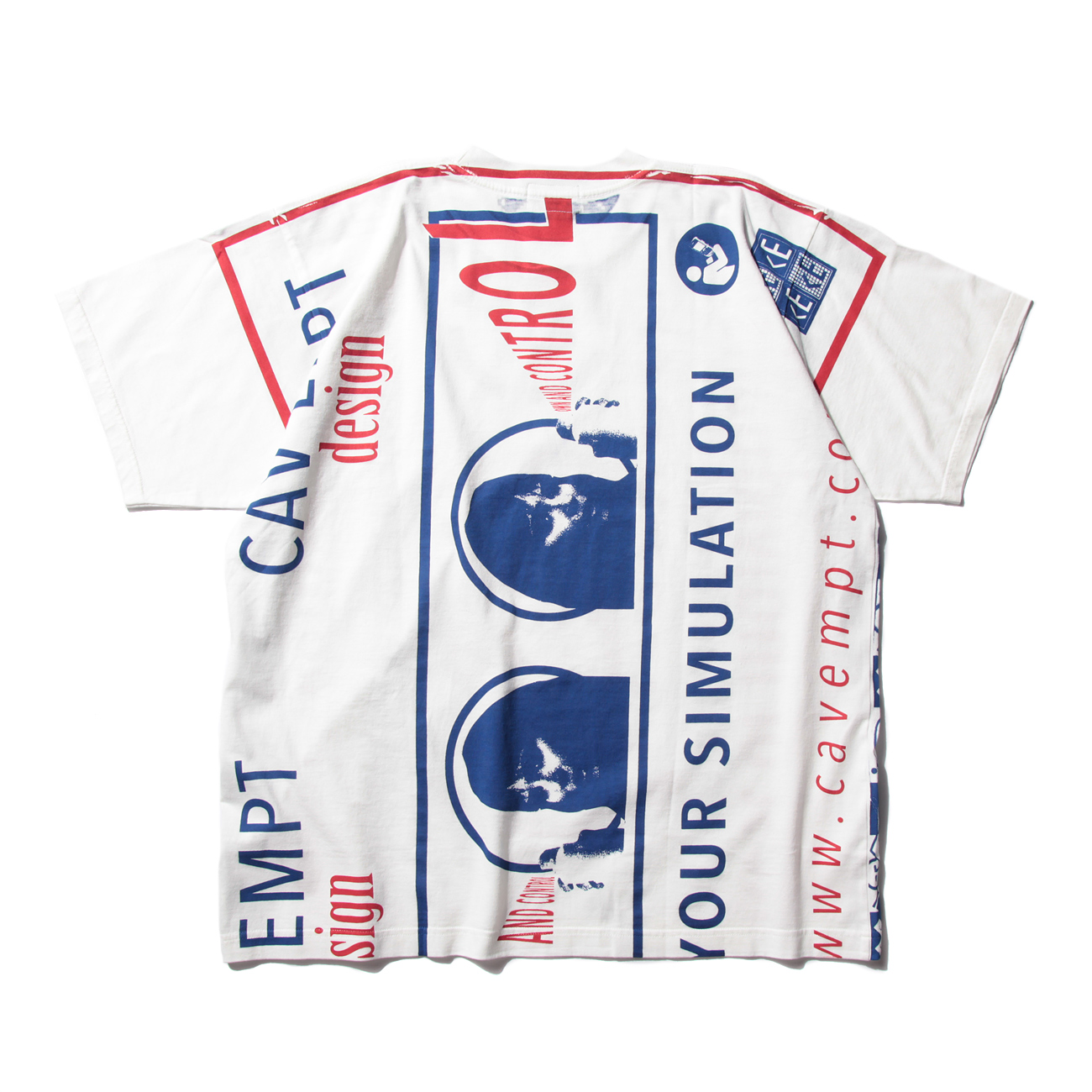 C.E / CAV EMPT - INDIVIDUALISM BIG T - White