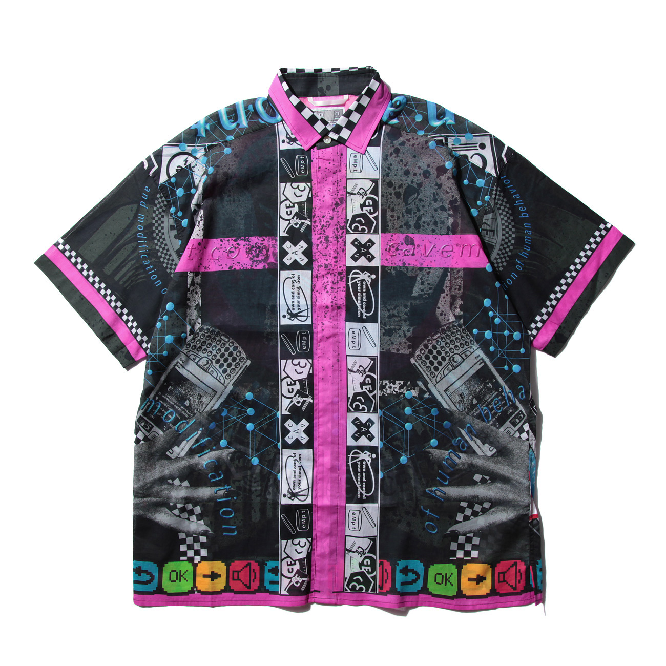 C.E / CAV EMPT - OWN/CONTROL SHORT SLEEVE SHIRT - Grey