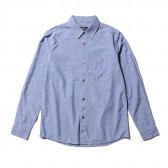 A.P.C.-Franklin シャツ - Washed Indigo