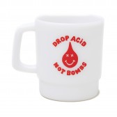 BEDWIN-2 pcs SET MUG CUP 「RUBIN」 - White : Green
