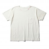 Porter Classic-H:W POCKET T-SHIRT - White