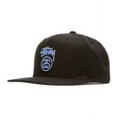 STUSSY-Stock Lock SU18 Cap - Black