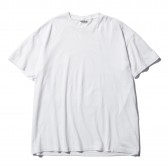 AURALEE-SEAMLESS CREW NECK TEE - White