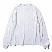 AURALEE-SEAMLESS L:S TEE - White