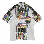 C.E : CAV EMPT-MD STRUCTURES SHORT SLEEVE SHIRT - White