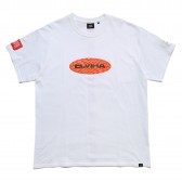 ELVIRA-CHECKER ELLIPSE T-SHIRT - White