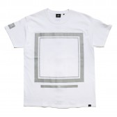 ELVIRA-REFLECT FRAME T-SHIRT - White