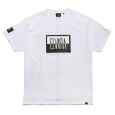 ELVIRA-REVERSAL BOX T-SHIRT - White