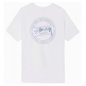 STUSSY-Laguna Dot Tee - White
