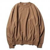 AURALEE-SUPER HIGH GAUGE SWEAT P:O - Brown
