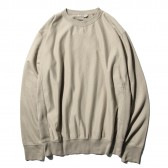 AURALEE-SUPER HIGH GAUGE SWEAT P:O - Light Khaki