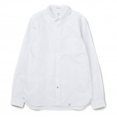 BEDWIN-L:S BD OX SHIRT 「BRIAN」 - White