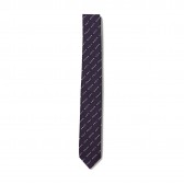 BEDWIN-SILK TIE 「DENNIS」 - Purple
