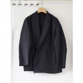 COMOLI-ウールラミー ジャケット - Charcoal