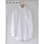 COMOLI-コモリシャツ - White