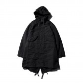 ENGINEERED GARMENTS-Highland Parka - Cotton Double Cloth - Black