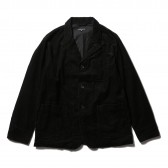 ENGINEERED GARMENTS-Loiter Jacket - 8W Corduroy - Black