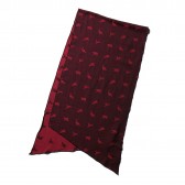 ENGINEERED GARMENTS-Long Scarf - Game Animal Jacquard - Black : Red