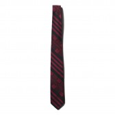 ENGINEERED GARMENTS-Neck Tie - Ethnic St. Jacquard - Red : Black
