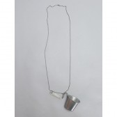 MOUNTAIN RESEARCH-Anarcho Cups 050 Mini Mug & Chain (Titanium) - Natural
