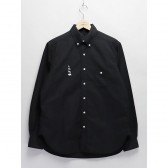 MOUNTAIN RESEARCH-B.D. : OX - 動物刺繍 前開き - Black