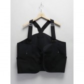 MOUNTAIN RESEARCH-Flower Carrier Half Vest - Black