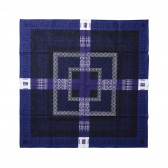 N.HOOLYWOOD-182-AC04 pieces BANDANA LARGE SIZE - Navy