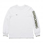 SEASONING-SEASONING L:S TEE - White