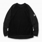and wander-fleece base T - Black