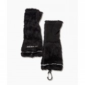 and wander-high loft fleece arm cover - Black