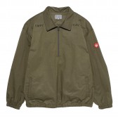 C.E : CAV EMPT-HALF ZIP PULLOVER - Green