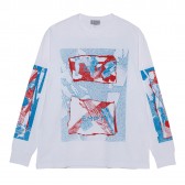C.E : CAV EMPT-YOUR BUSINESS LONG SLEEVE T - White