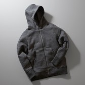 CURLY-RAFFY ZIP PARKA