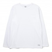 DELUXE CLOTHING-PINA COLADA LONG SLV.TEE - White