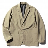 DESCENTE PAUSE-SEAMTAPED JACKET - Beige