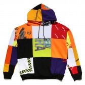 ELVIRA-REMAKE PATCHWORK HOODY - Multi