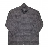 ESSAY-J-3 HIGH NECK BLOUSON - Black Check