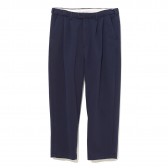 NAISSANCE-PLEATED PANTS - Navy