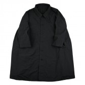 Porter Classic-WEATHER SWING COAT - Black