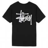 STUSSY-Basic Stussy Tee - Black