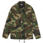 STUSSY-Camo Cruize Coach Jacket - Camo