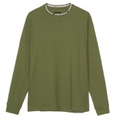 STUSSY-Owen Ls Crew - Olive