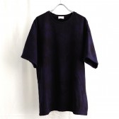 URU-COTTON SEED STITCH S:S TEE - D.Navy
