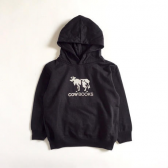 COW BOOKS-KIDS Hoodie Logo - Black