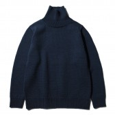 BATONER-FELTED TURTLE NECK (メンズ) - Navy