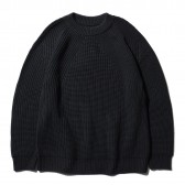 BATONER-SIGNATURE CREW NECK (メンズ) - Black