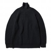 BATONER-SIGNATURE TURTLE NECK (メンズ) - Black