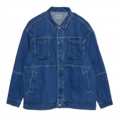 C.E : CAV EMPT-PANEL DENIM JACKET - Indigo