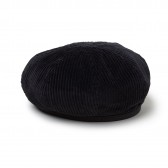 CORDUROY BERET 「BRET」 - Black